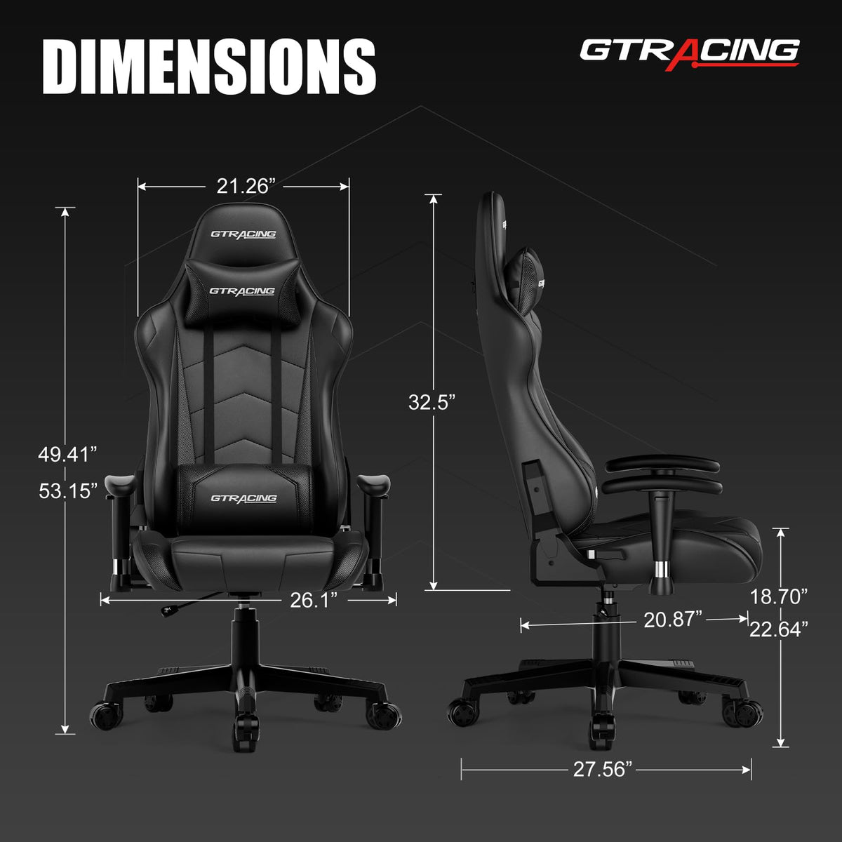 Ergonomic Reclining Gaming Chair