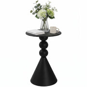Round Metal Pedestal Drink Table
