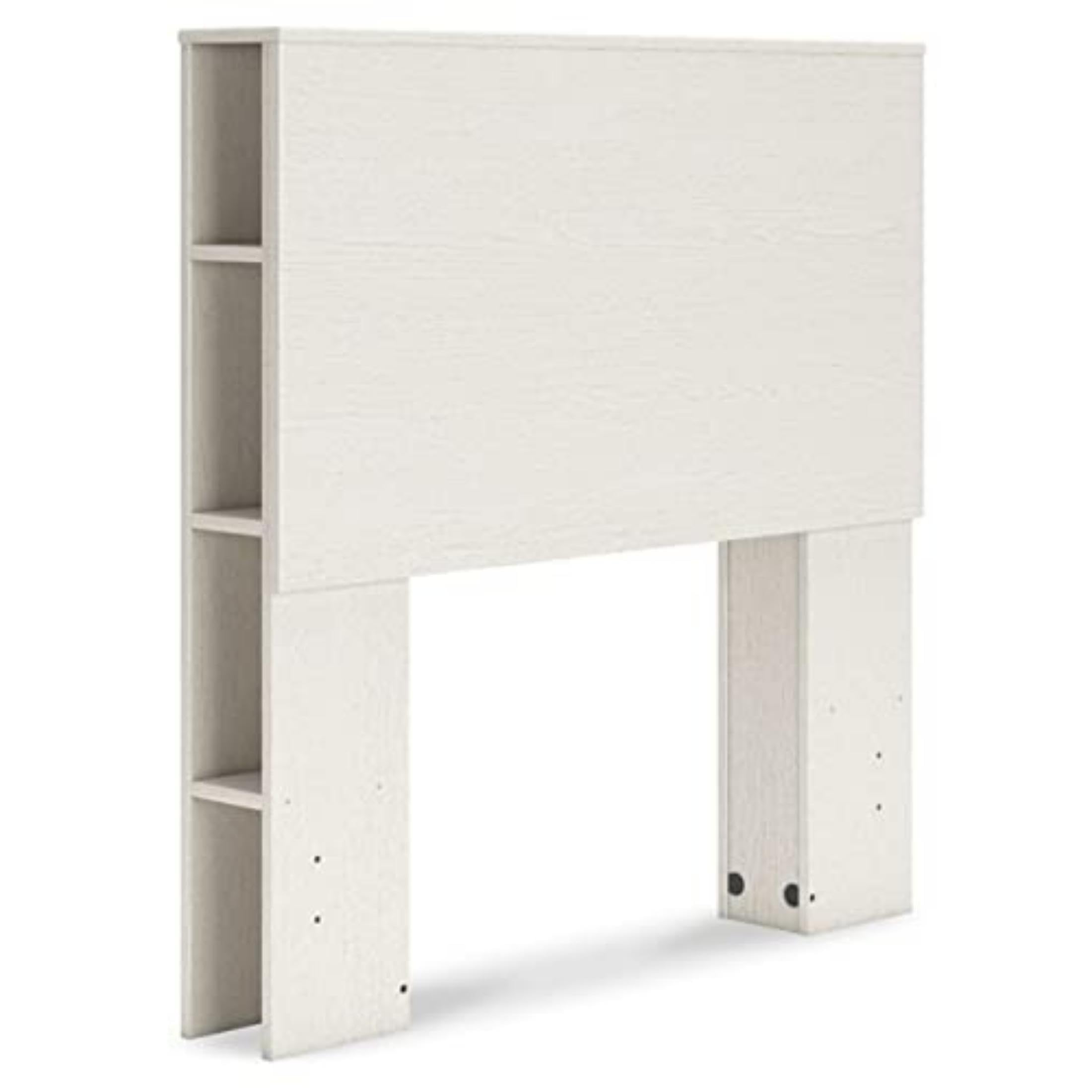 Signature Design by Ashley Aprilyn Twin Bookcase Headboard, Whitewash