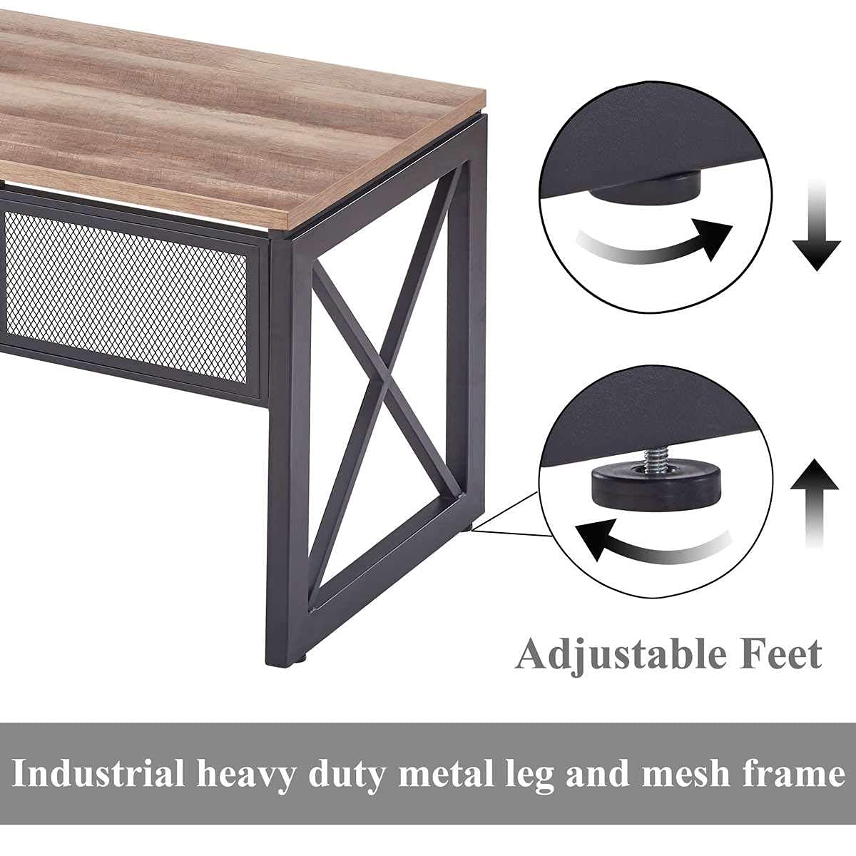 Industrial Computer Desk