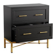 2-Drawer Lateral Filing Cabinet with Printer Stand