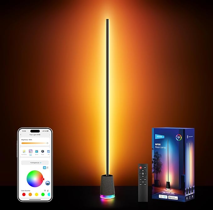 RGB IC Smart Floor Lamp with AI Lighting