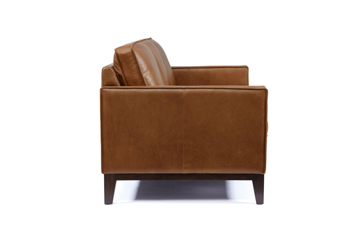 Tan Leather Sofa