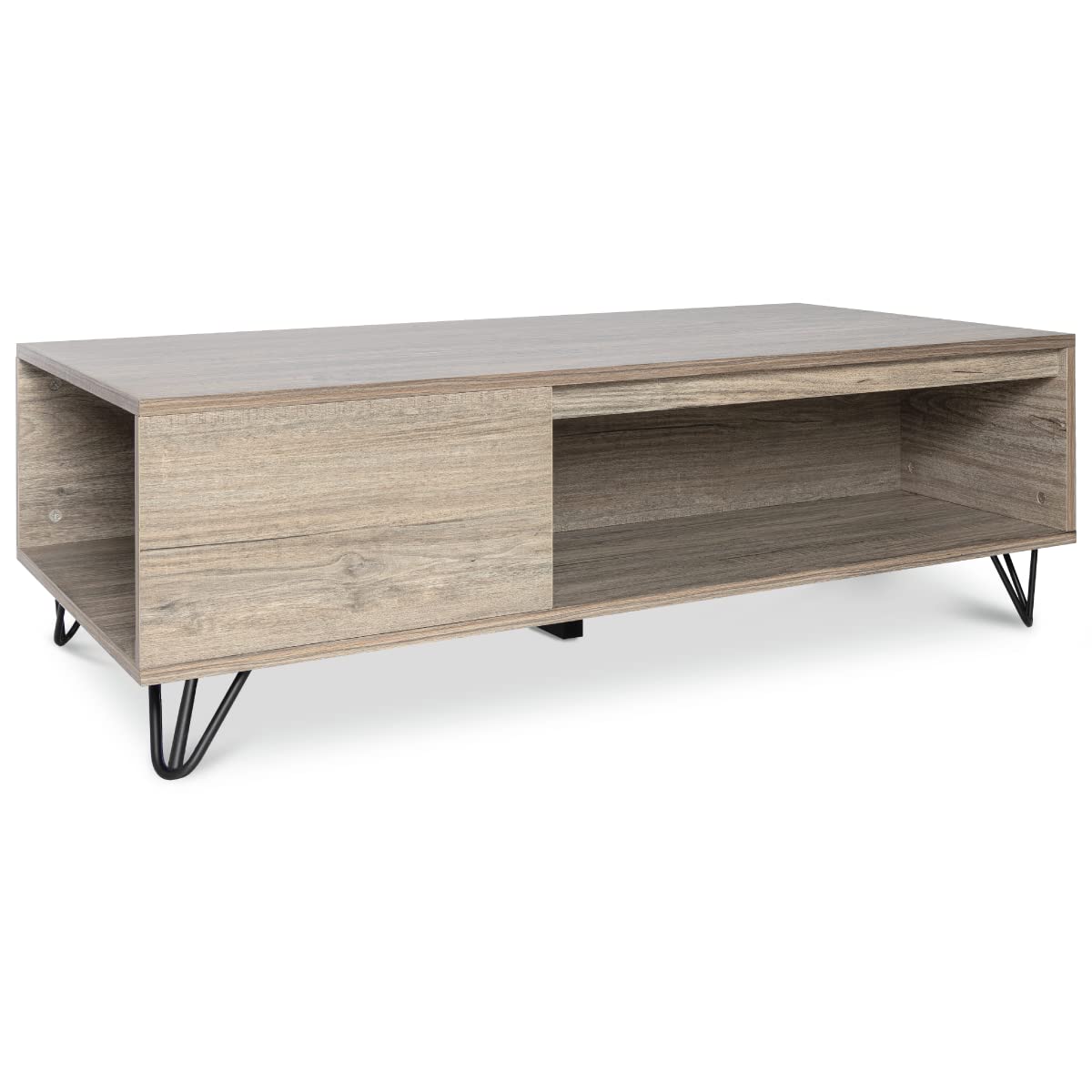 Modern Farmhouse Coffee Table with Storage