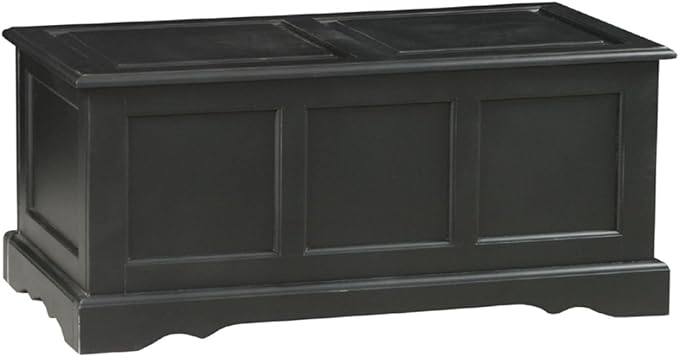 Blanket Chest with Safety Hinge Lid
