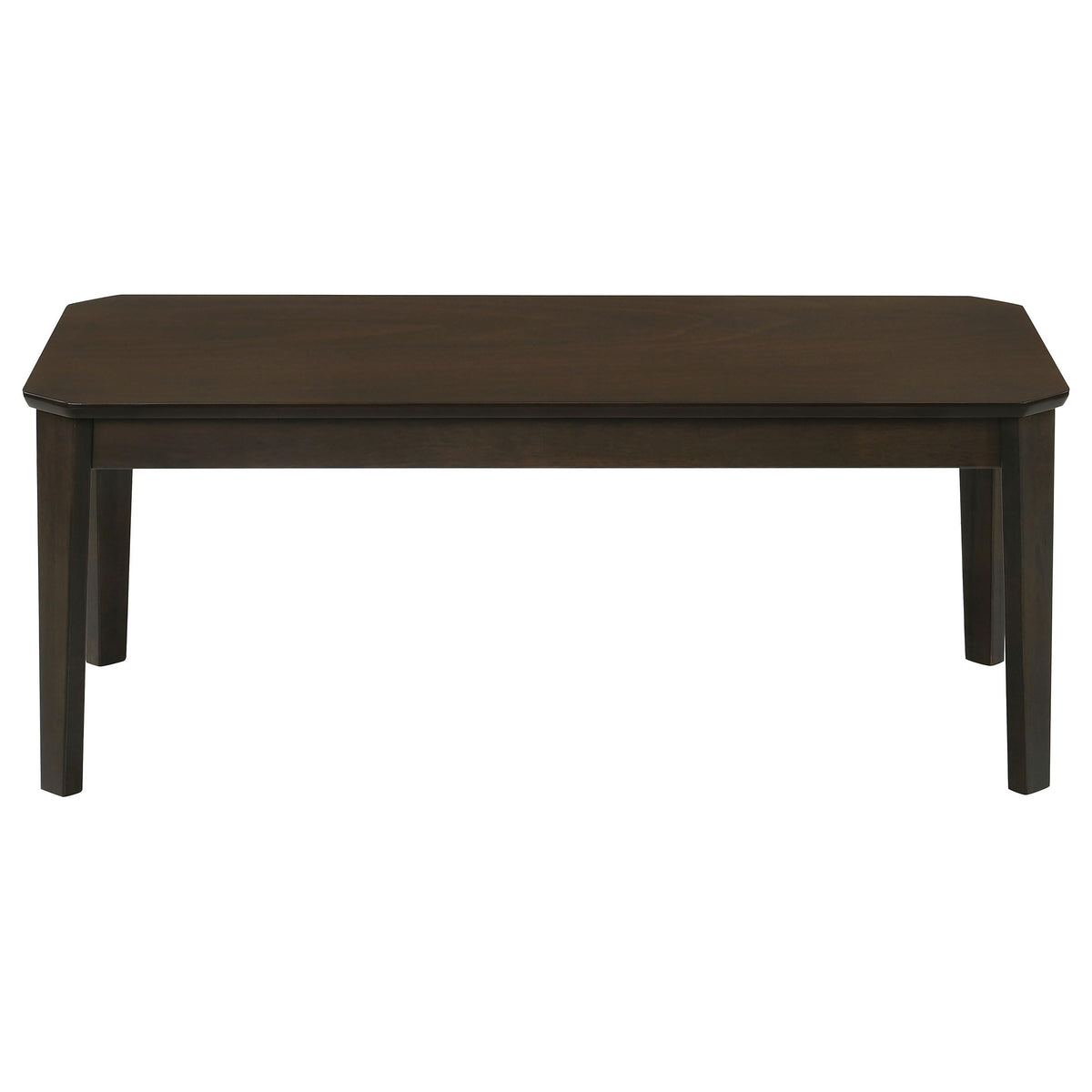 Coaster Amaro 3-Piece Wooden Coffee and End Table Set Dark Brown 736184