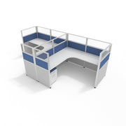 Modular Office Cubicle Kit – 7 Layout Options