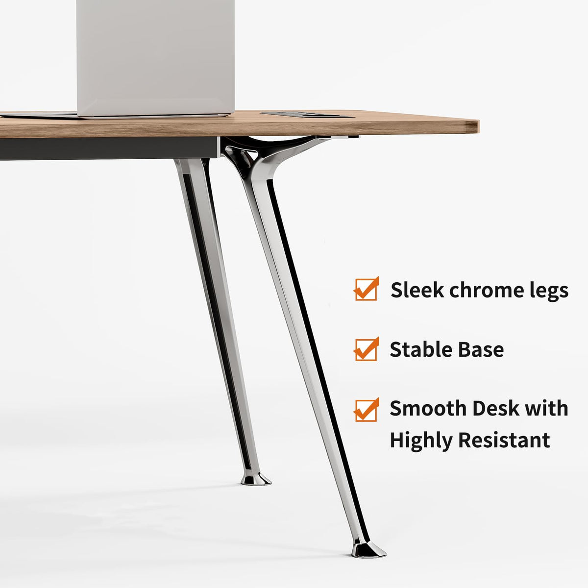 Executive Desk with Charging Station
