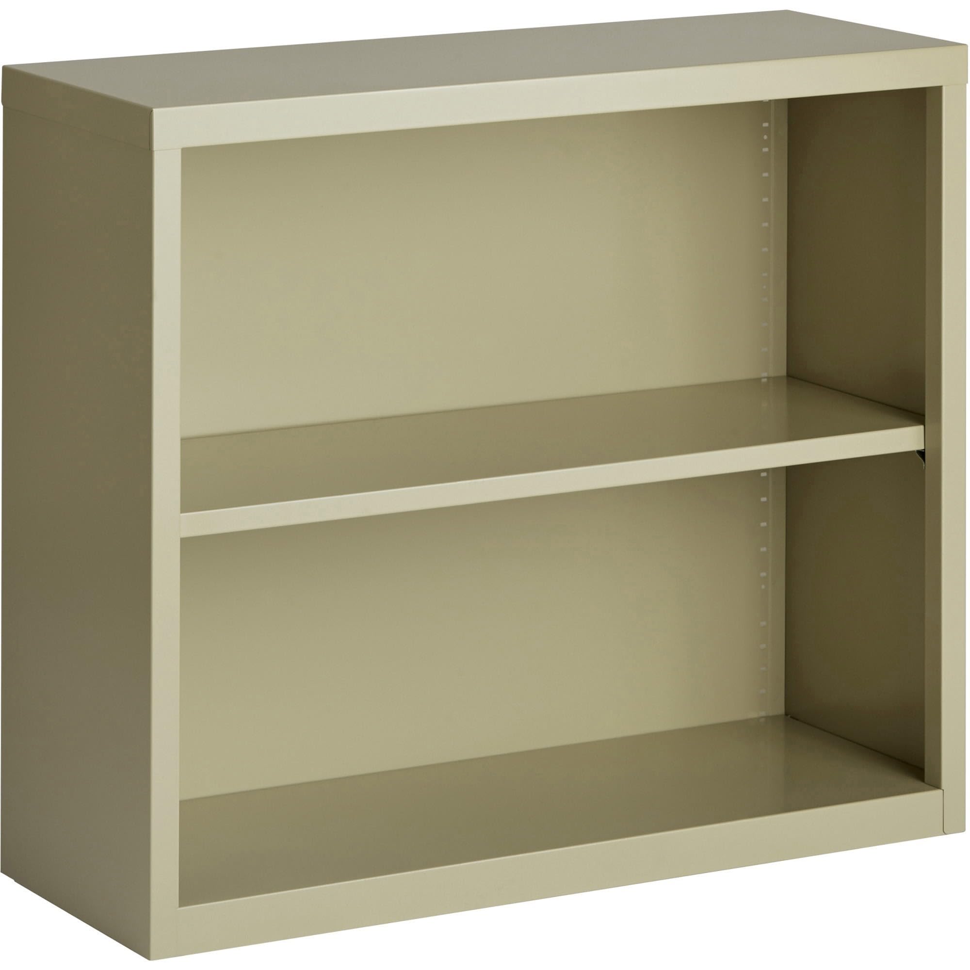 Steel 2-Shelf Bookcase