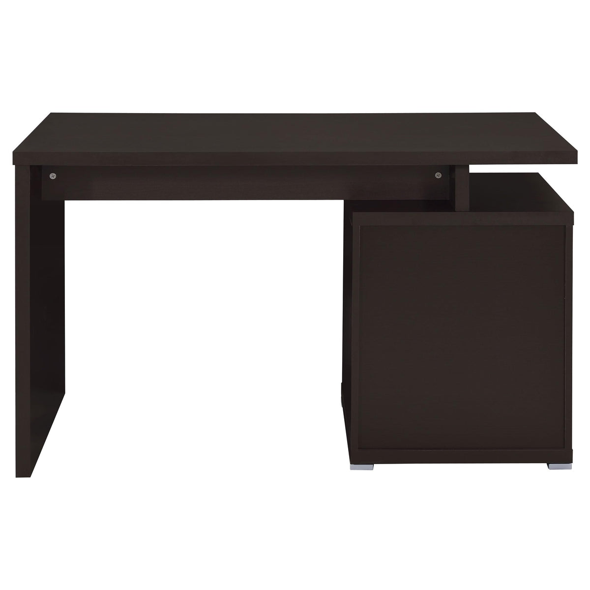 Coaster Irving 47-Inch 2-Drawer Computer Desk Cappuccino 800109