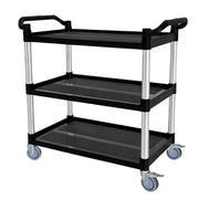 3-Tier Rolling Utility Cart with Locking Wheels