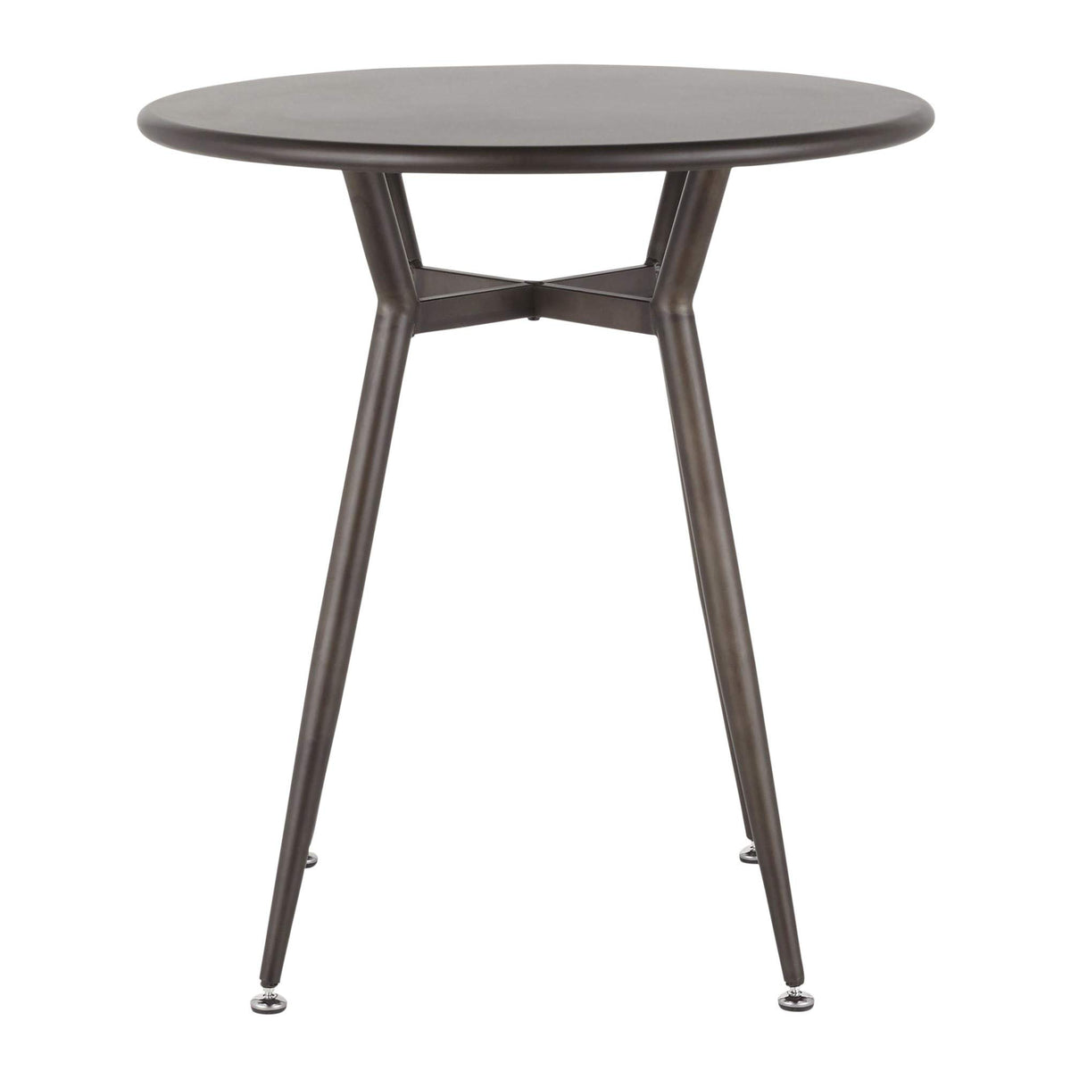 Round Industrial Dining Table