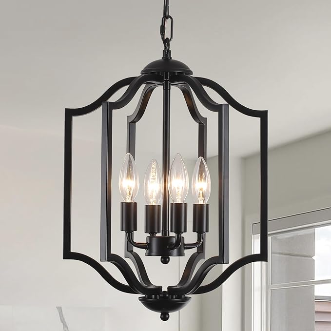 4-Light Farmhouse Chandelier