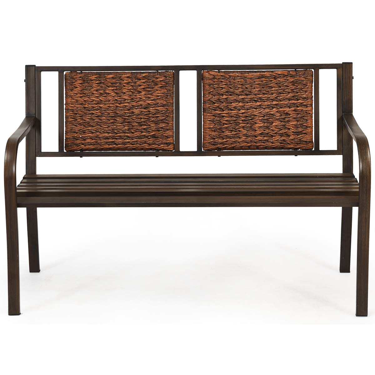 Outdoor Rattan Garden Bench