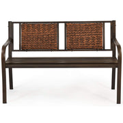 Outdoor Rattan Garden Bench