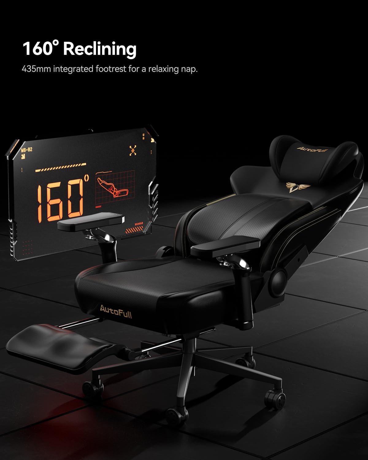 Ergonomic Gaming Chair with Dynamic Lumbar Support