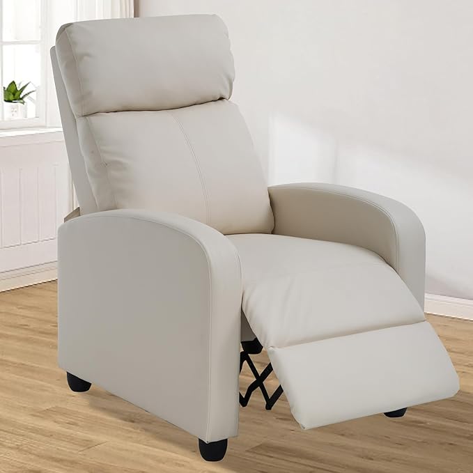 PU Leather Massage Recliner Chair