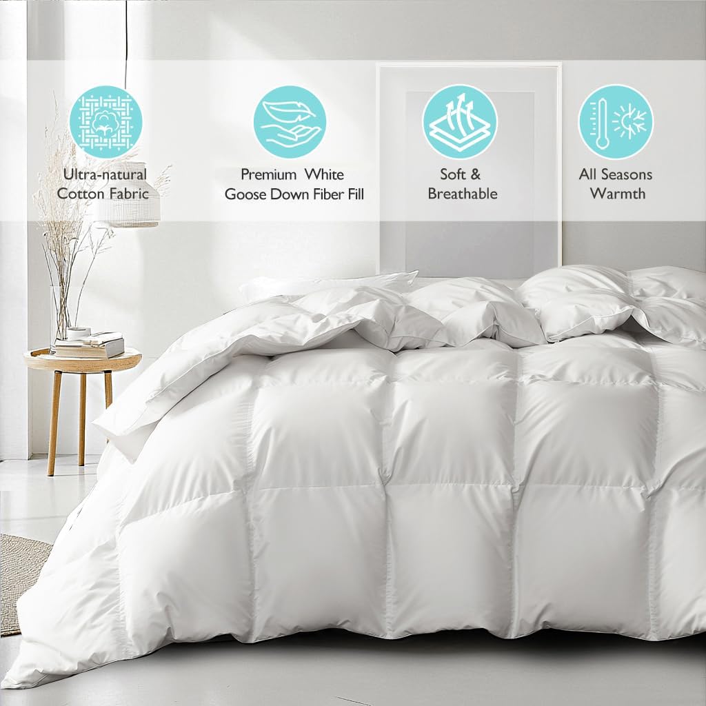 Goose Down Fiber Comforter