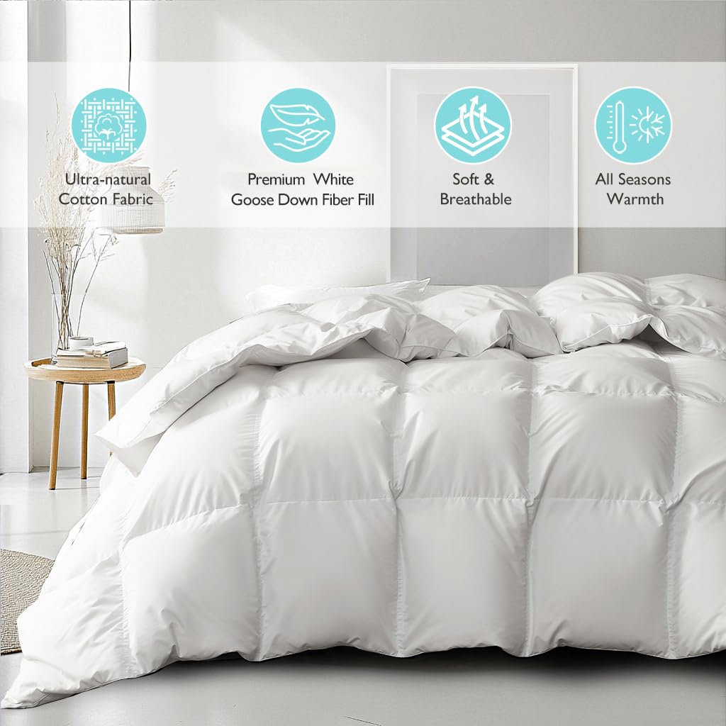 Goose Down Fiber Comforter