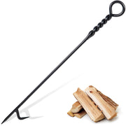 Twisted Handle Fire Poker