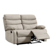 Reclining Loveseat Sofa with Side Pockets