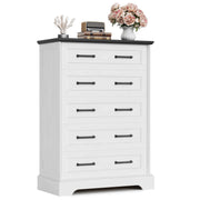 5-Drawer Wood Dresser