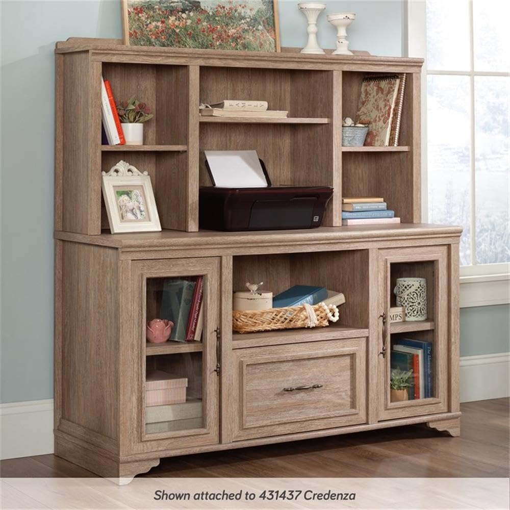 Oak Desk Hutch