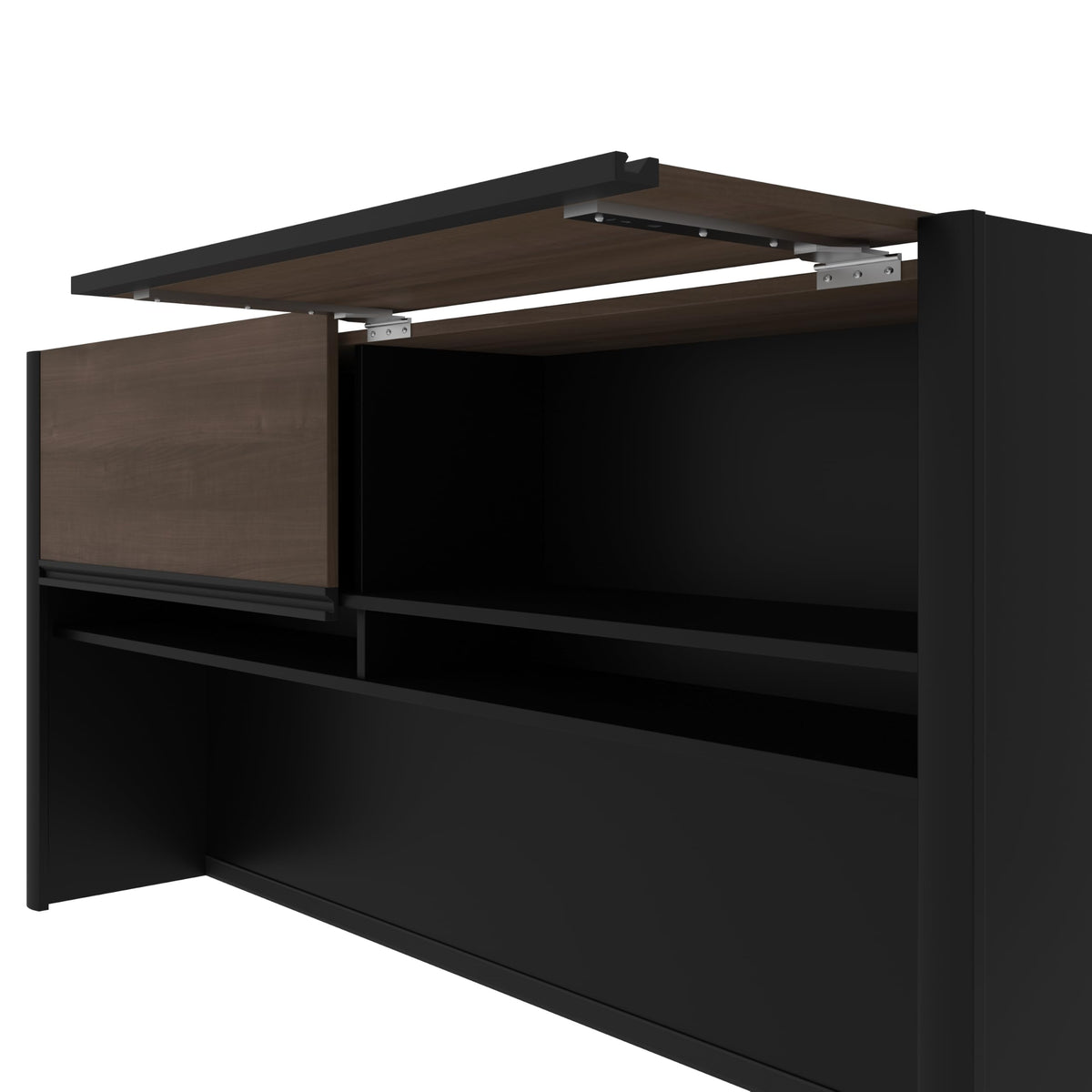 U-Shaped Executive Desk with Hutch