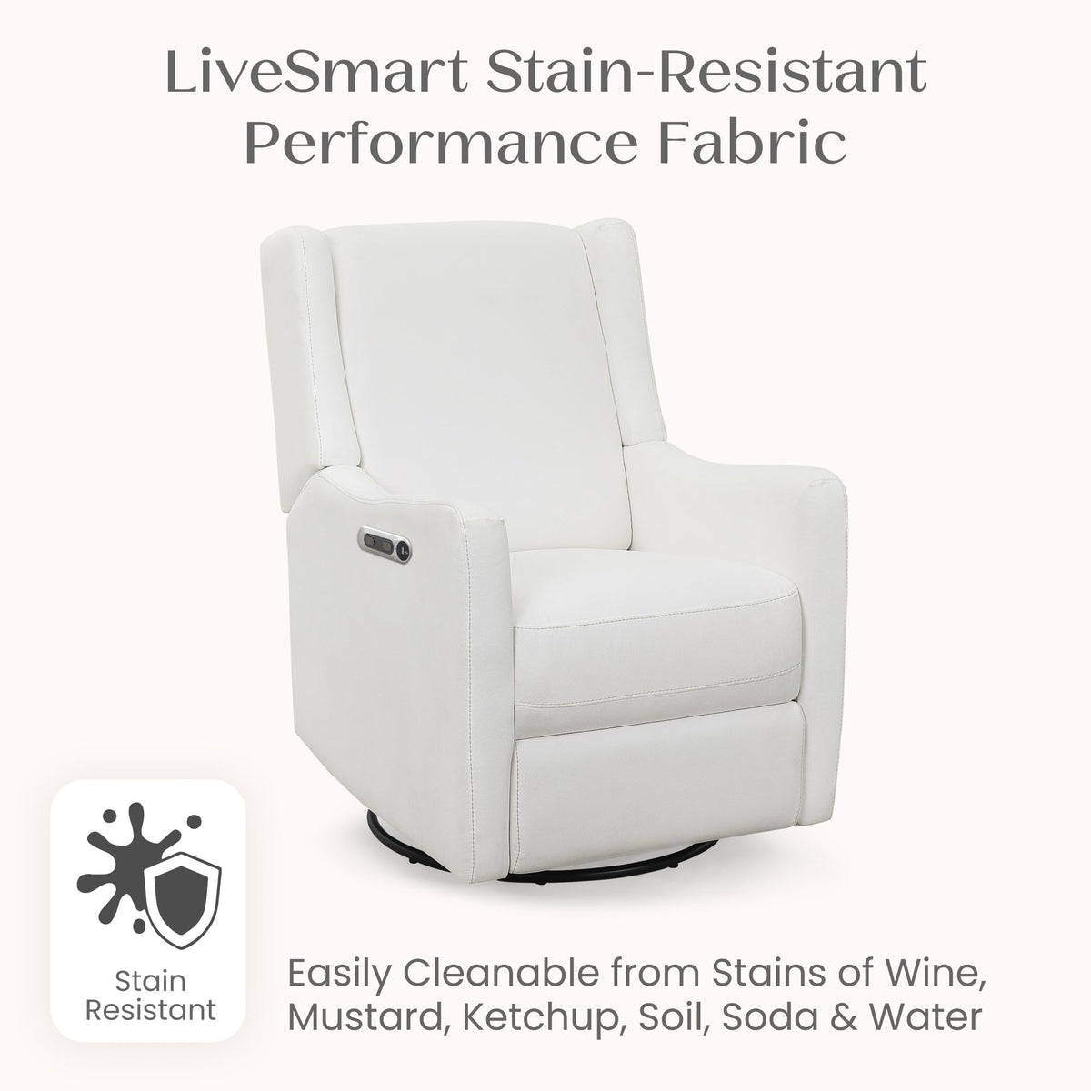 Pearl Power Recliner Swivel Glider