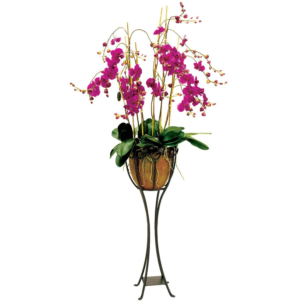Achla VPS-04 Designs Verandah Wrought Iron Displaying Pots, Metal Plant Stand, Graphite