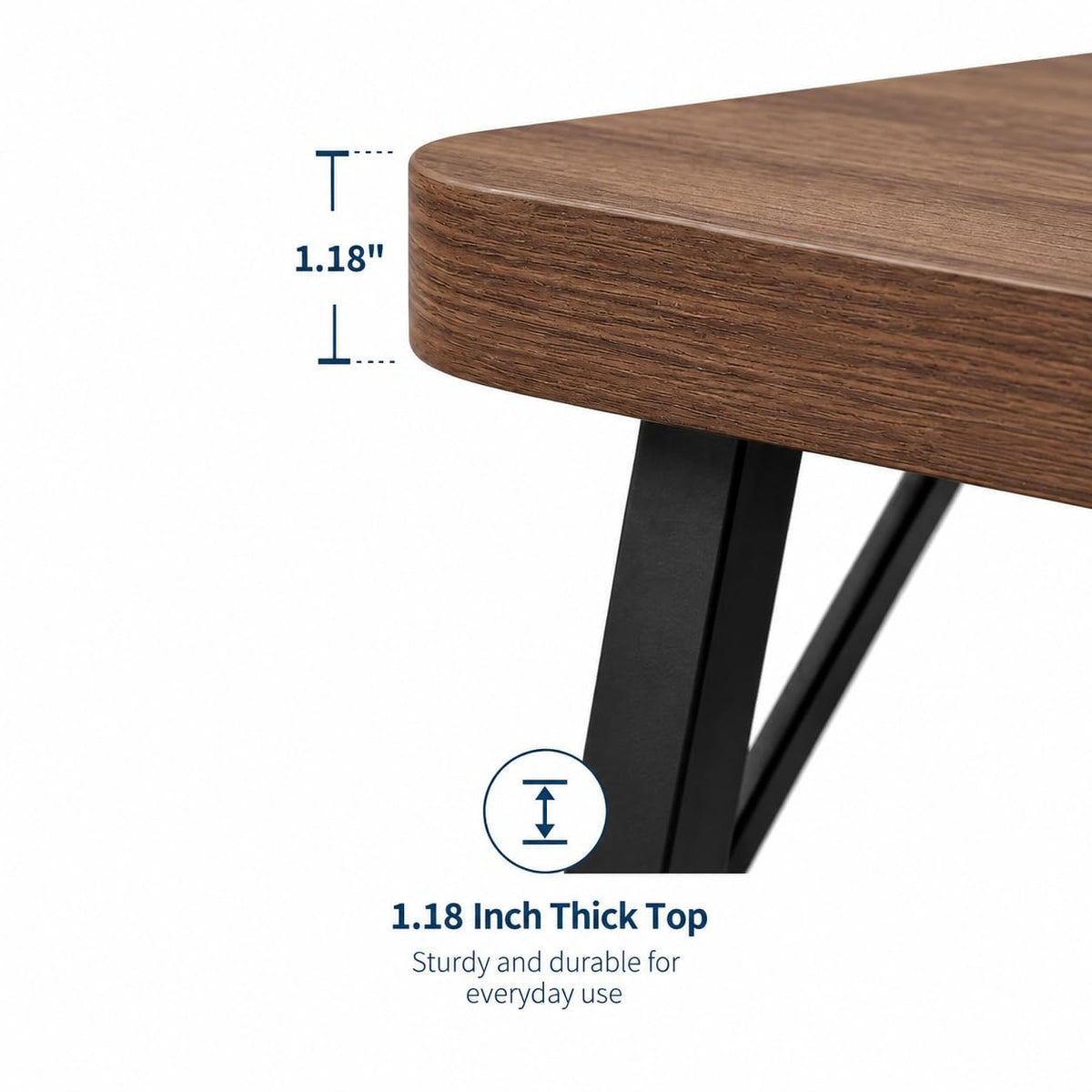 Industrial Two-Tier Coffee Table