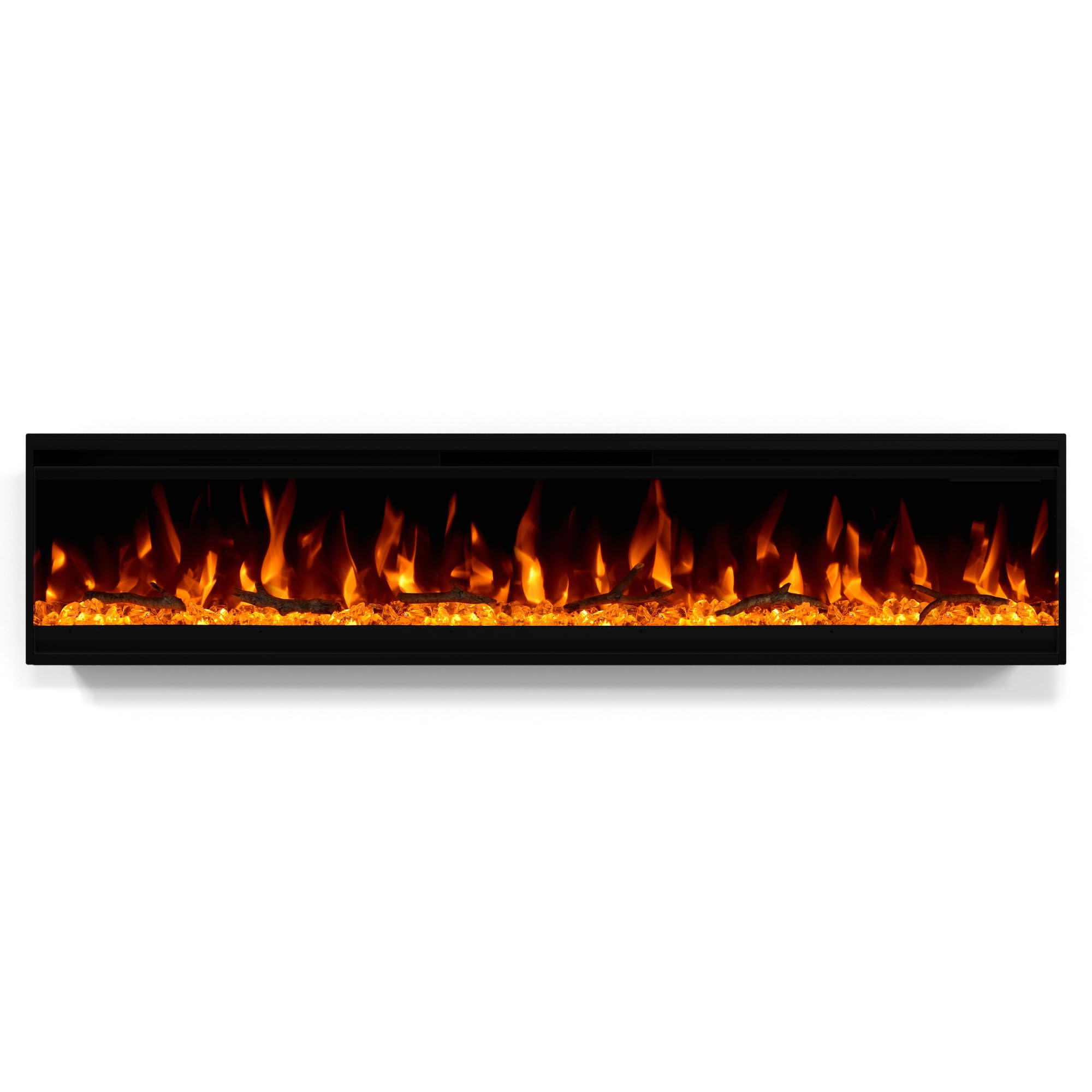 Electric Fireplace Insert – Ultra-Thin Wall Mounted & Recessed