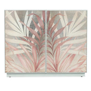 Hooker Furniture Susan G Komen Triumph Glass Door Accent Chest in Pink