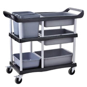 3-Tier Heavy Duty Utility Cart with Wheels