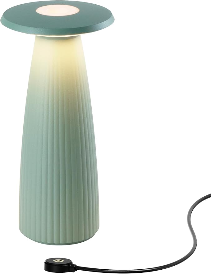 2-in-1 Cordless Vase Table Lamp with Magnetic Charging