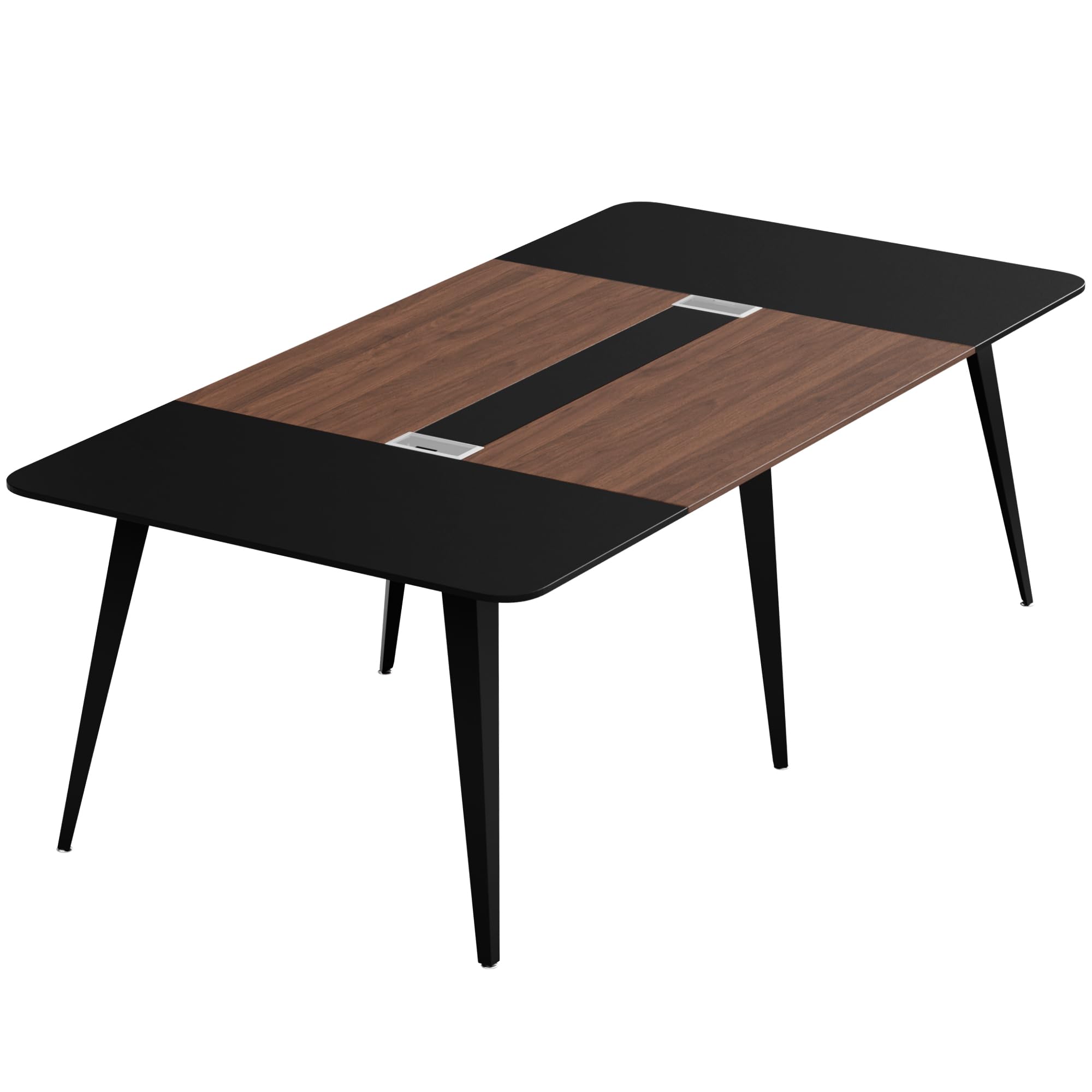 8FT Conference Table with Cable Grommets
