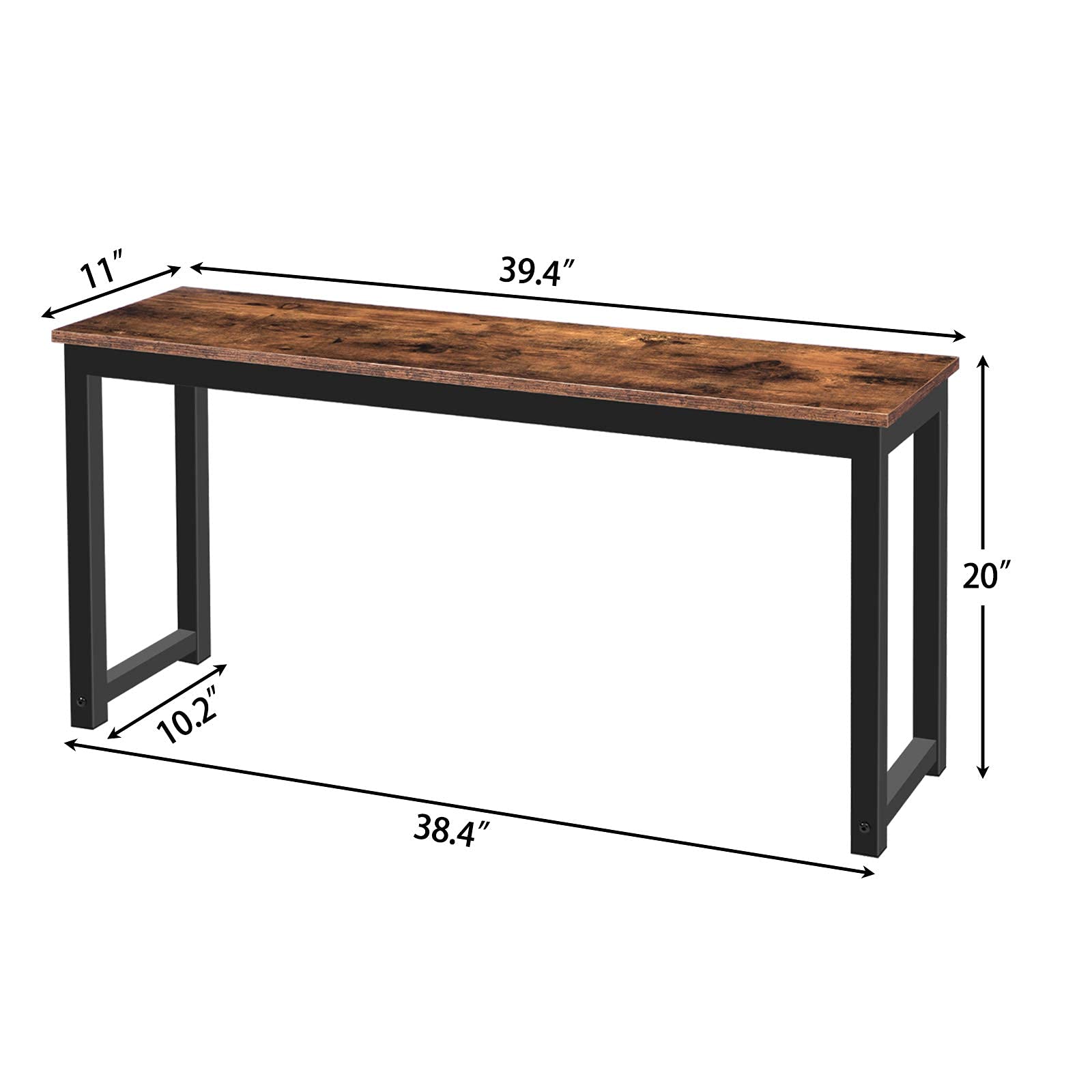 Industrial Dining Benches Set of 2
