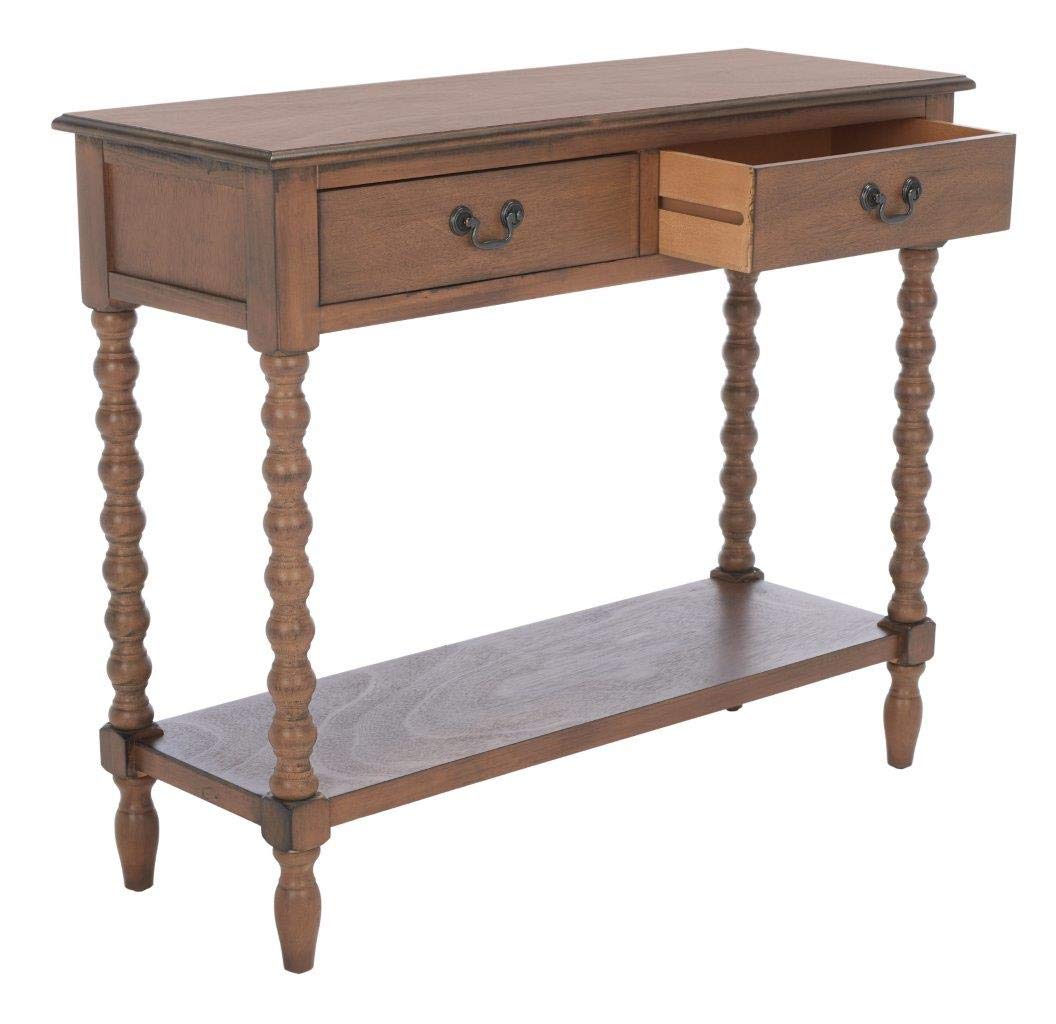 2-Drawer Wood Console Table