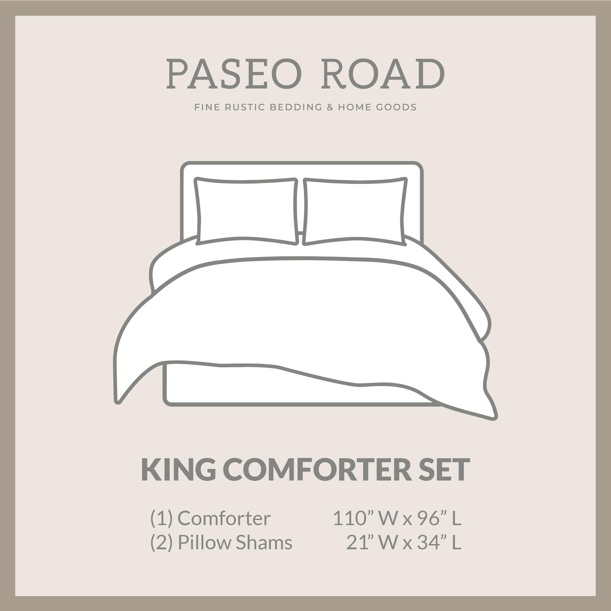 Southwestern Chenille Comforter Set with Pillow Shams