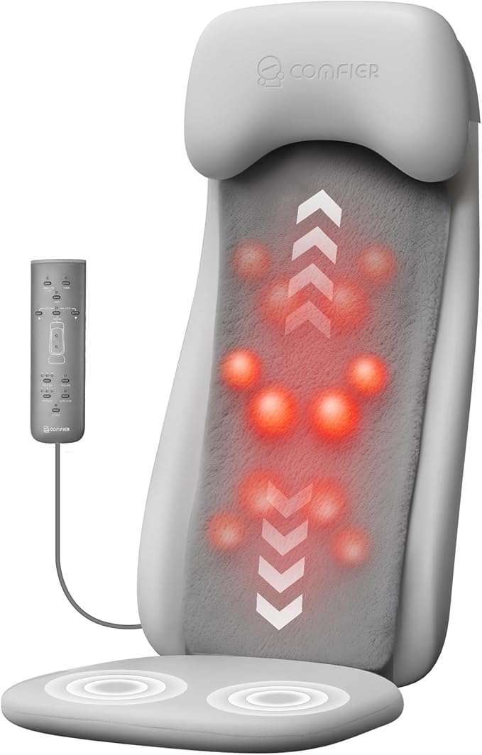 Shiatsu Neck & Back Massage Chair Pad