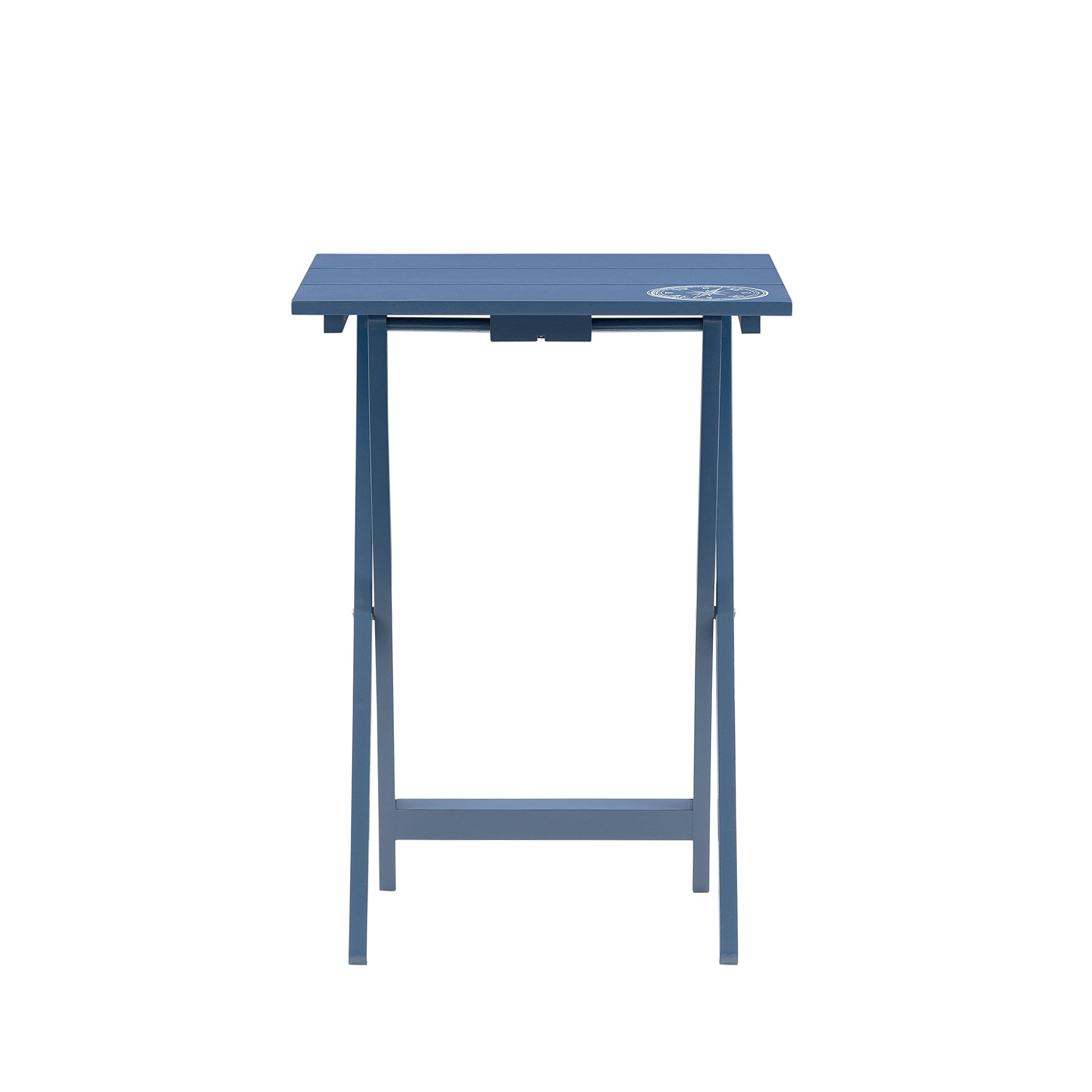 Folding Tray Table Set of 4 with Storage Stand