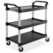 3-Tier Heavy-Duty Utility Cart with Wheels
