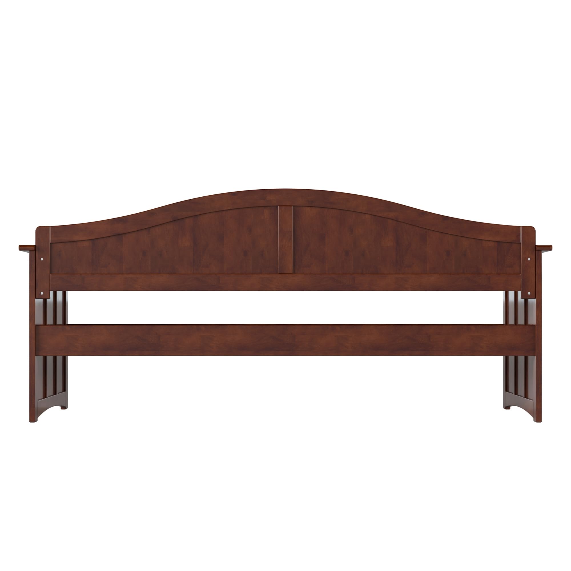 Solid Wood Twin Daybed with Beadboard Design & 2 Storage Drawers