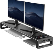 Dual Monitor Stand with USB 3.0 Hub