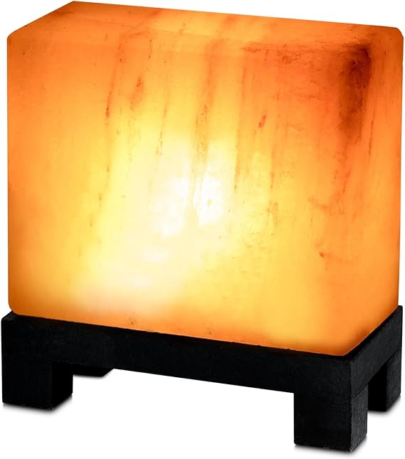 Himalayan Salt Lamp Bowl with 6 Massage Balls