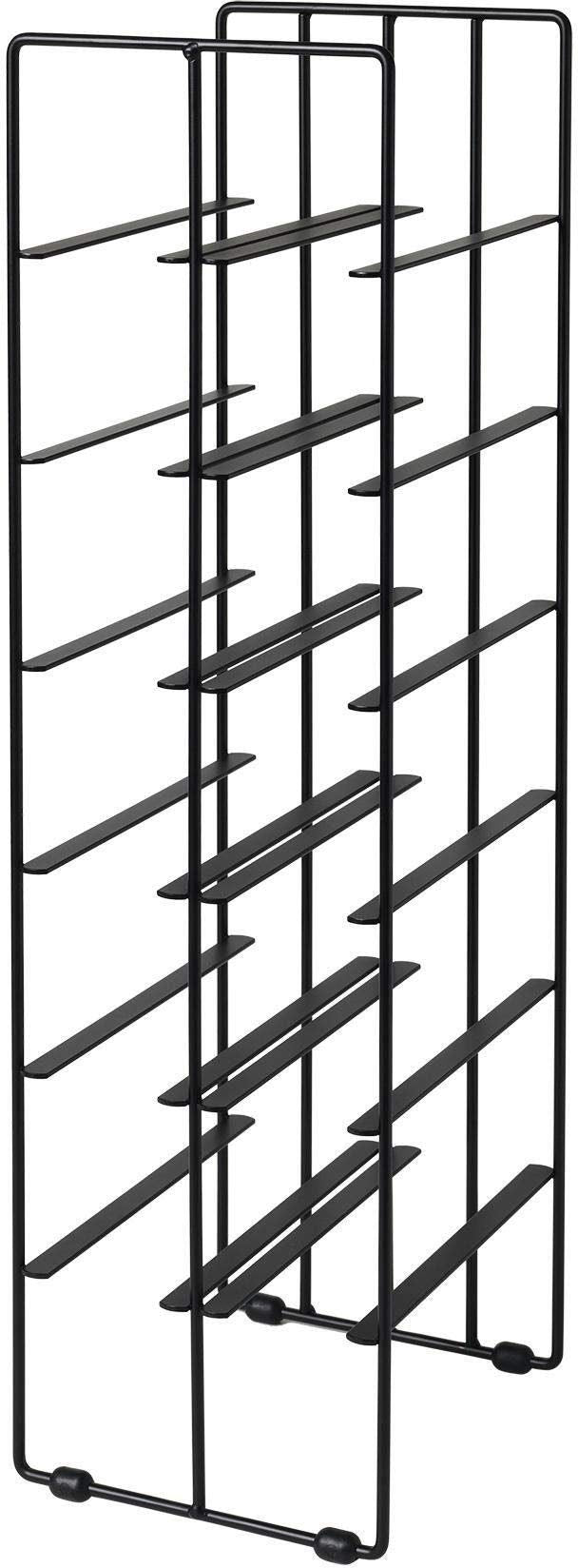 blomus PILARE Wine Rack - 12 Bottles - Black