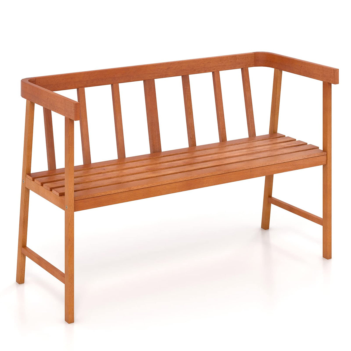 Eucalyptus Wood Outdoor Bench