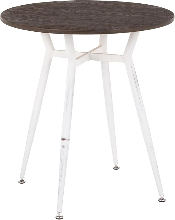Round Industrial Dining Table