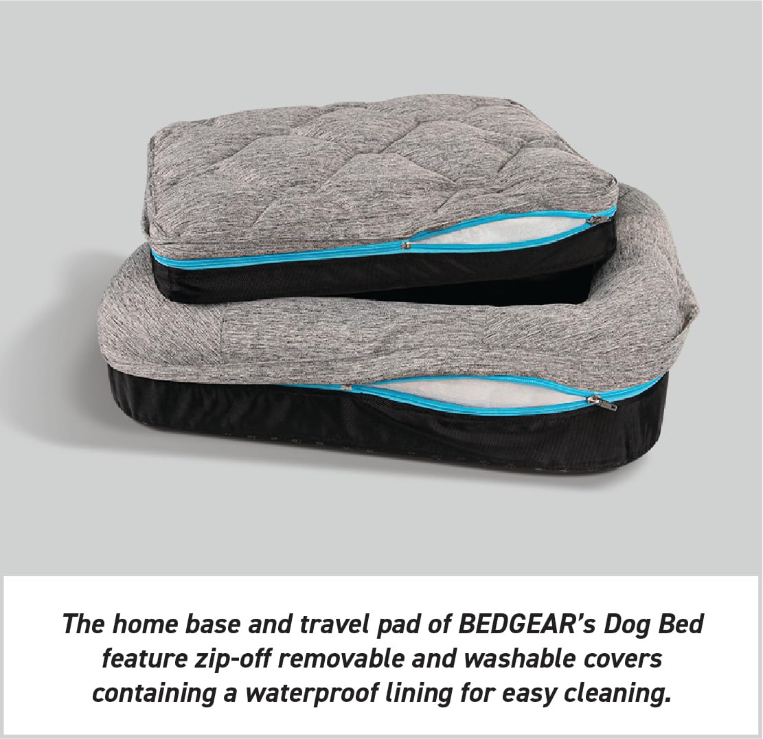 Performance Dog Bed – Ventilated Foam, Waterproof, Washable Cover