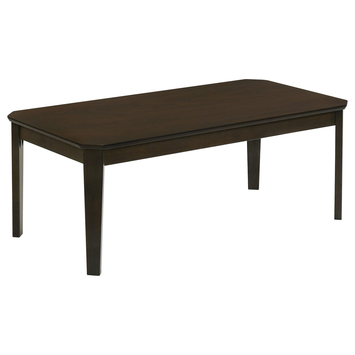 Coaster Amaro 3-Piece Wooden Coffee and End Table Set Dark Brown 736184